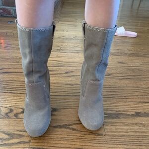 Mia Genuine Suede Western Style Boots